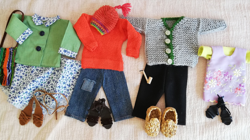 moderne kleidung fuer erzaehlfiguren