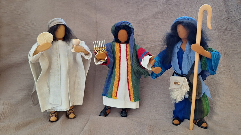 Jesus und Apostel neutraler Mann