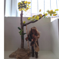 Preview: Schlanker Baum aus besonderer Wurzelrarität - 70cm hoch