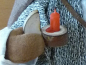 Preview: Kerzenhalter mini für Krippenfiguren