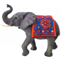 Preview: Elefant - Rüssel nach oben - zu 25-30cm hohen Krippenfiguren