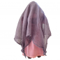 Preview: Frau im roséfarbenen Kleid - 48cm hoch