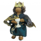 Preview: König handgearbeitete Krippenfigur