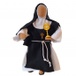 Preview: Nonne - Bekleidungsset in schwarz