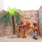 Preview: Palme für Biblische Erzählfigur, Egli Figur, Bibelfigur, Weihnachtskrippe, Krippenlandschaft