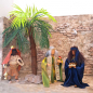 Preview: Palme 60 und 80 cm für Biblische Erzählfigur, Egli Figur, Bibelfigur, Weihnachtskrippe, Krippenlandschaft