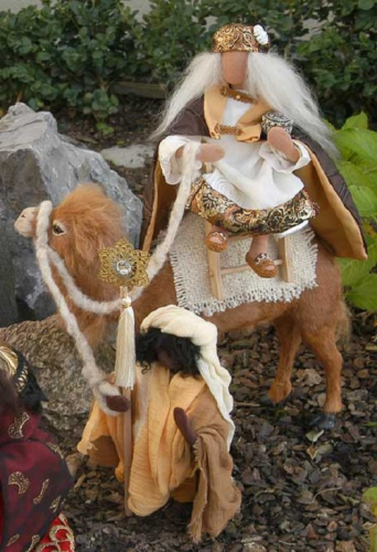 Heilige Drei Könige, Königskamel, Krippenfiguren, Krippentier, Kamel für die Weihnachtskrippe, Krippenstall, Eglif Figur, Eglifiguren, Krippenfiguren, Bibilische Erzählfiguren