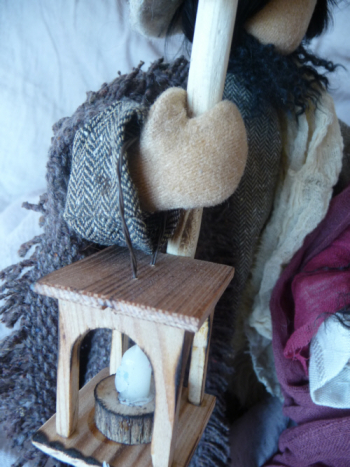 Holzlaterne, Laterne, Biblische Erzählfigur, Egli-Figur, Eglifiguren Zubehör