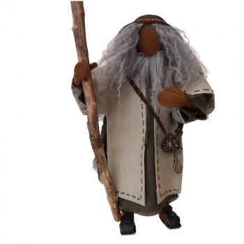 Abraham mit Naturstab