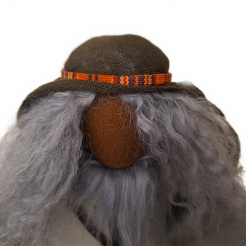 Abraham mit Naturstab