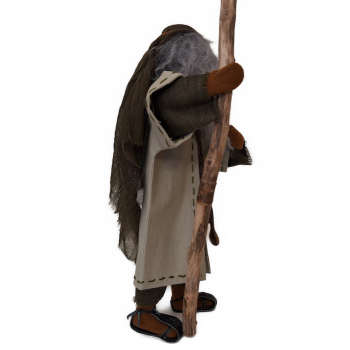 Abraham mit Naturstab