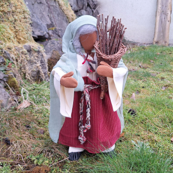 Preview: Alte Frau - Elisabeth - 47cm