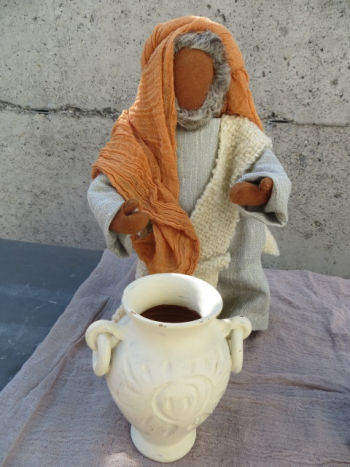 Preview: Größere helle Amphore - Einzelstück