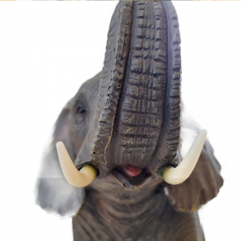 Preview: Elefant - Rüssel nach oben - zu 25-30cm hohen Krippenfiguren