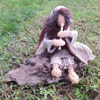 Preview: Flötenspieler 25 cm - Krippenfigur