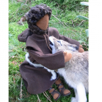 Wolf - für 50cm Figuren
