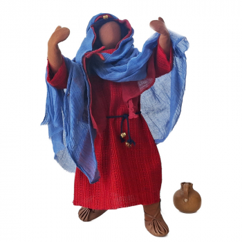 50 cm Erzählfigur, Bibelfigur für Kirche, Krippenfigur , Eglifigur, Egli,