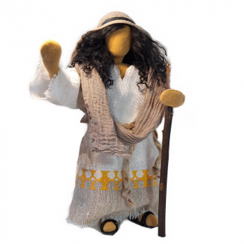 Jesus im besonderen Kleid
