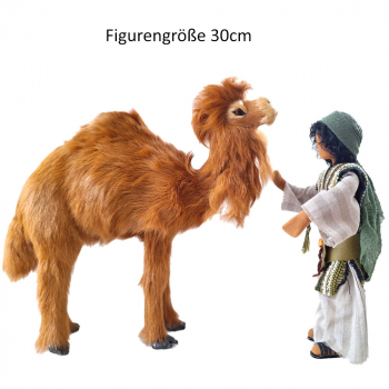Preview: Kamel einhöckrig 33 cm hoch - zu 30 cm Figuren - Das Zierliche