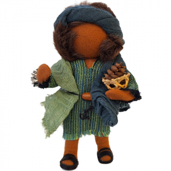 Kleinkind 14cm - Bub im gruenen Kleid