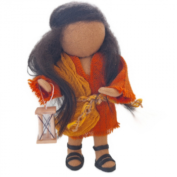 Minilaterne, Holzlaterne, Laterne, Biblische Erzählfigur, Egli-Figur, Eglifiguren Zubehör