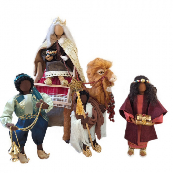 Die Heiligen Drei Könige inkl. Zubehör - Krippenfiguren