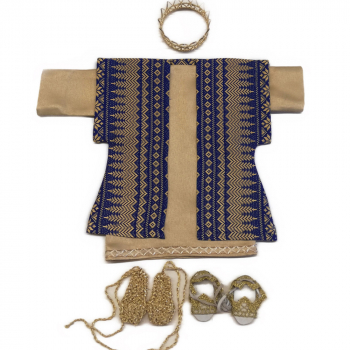 Kleidung für König Bibelfigur Eglifigur, Krippenfigur