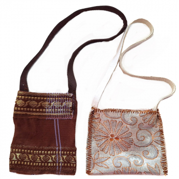 Preview: Königliche Tasche aus Seidenstoff