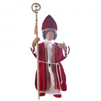 Nikolaus 60cm hoch & Bischofsstab