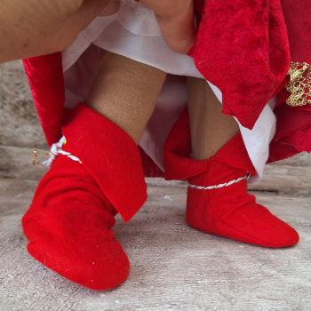 Preview: Nikolaus 60cm hoch & Bischofsstab