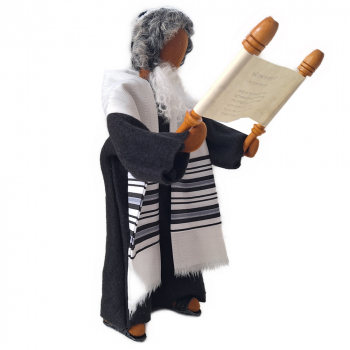 prophet mit handgemachter thorarolle