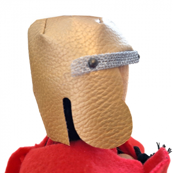 Römerhelm perfekt gearbeitet - Helm ohne Kamm