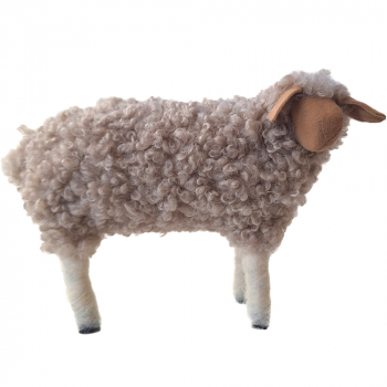 Preview: Schaf für Erzählfigur 50cm - handgenäht und stabil