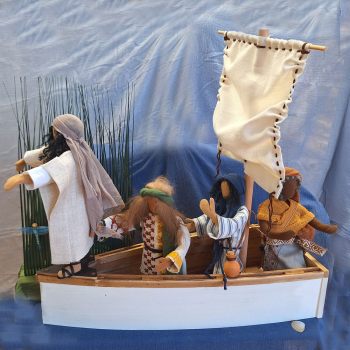 Preview: Großes Schiff mit viel Zubehör - nur 3 x vorhanden - 60cm lang