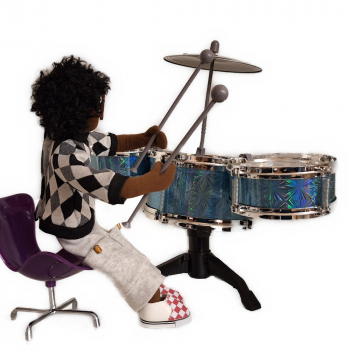 Preview: Schlagzeug mit Drumsticks