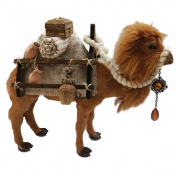 Königskamel, Krippenfiguren, Krippentier, Kamel für die Weihnachtskrippe, Krippenstall, Eglif Figur, Eglifiguren, Krippenfiguren, Bibilische Erzählfiguren