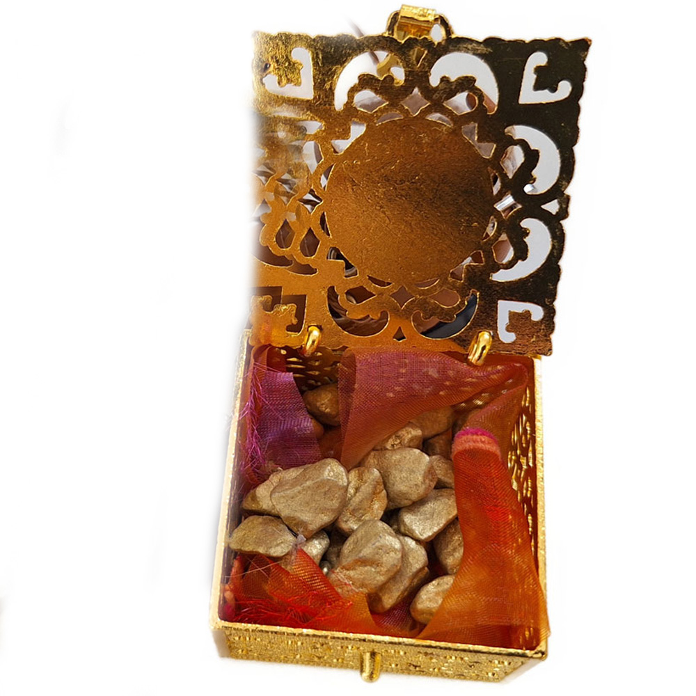 Goldfarben mit Goldfüllung