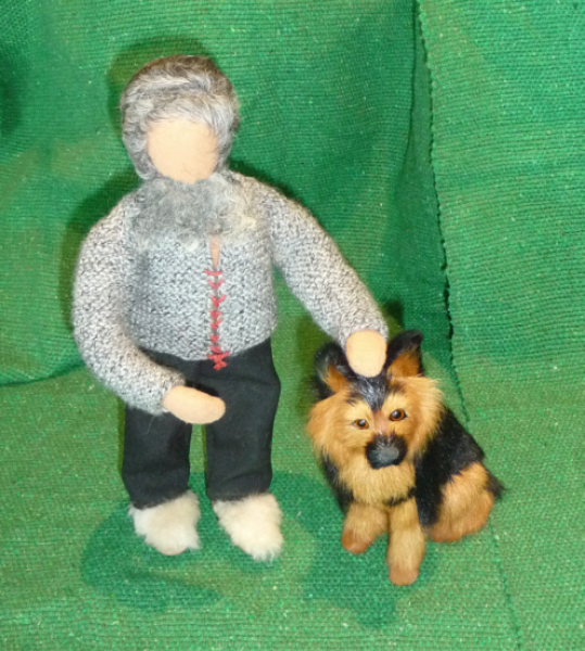 Schäferhund Erzählfiguren Eglifiguren Bibelfiguren