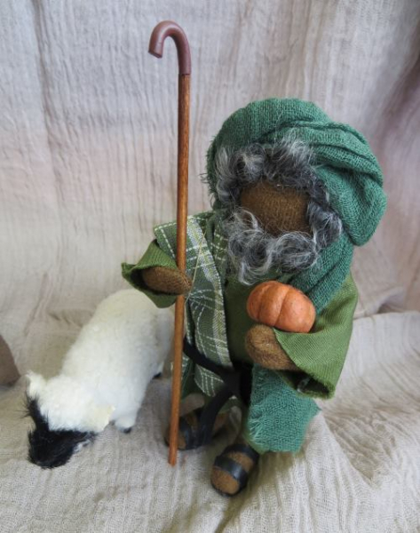 Handgemachte Krippenfigur Hirt kaufen