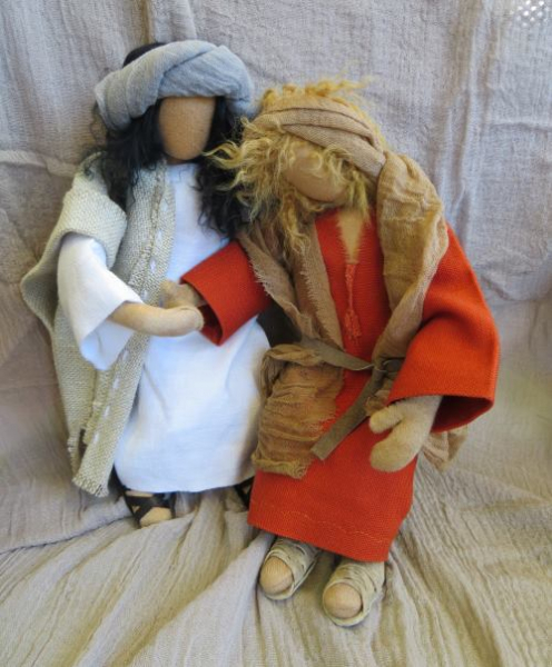 Johannesminne - Jesus mit seinem Lieblingsjünger Johannes