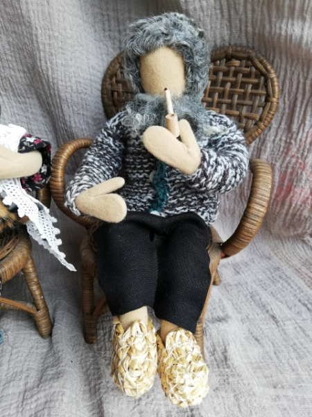 Puppe Grossvater, Erzählfigur Opa