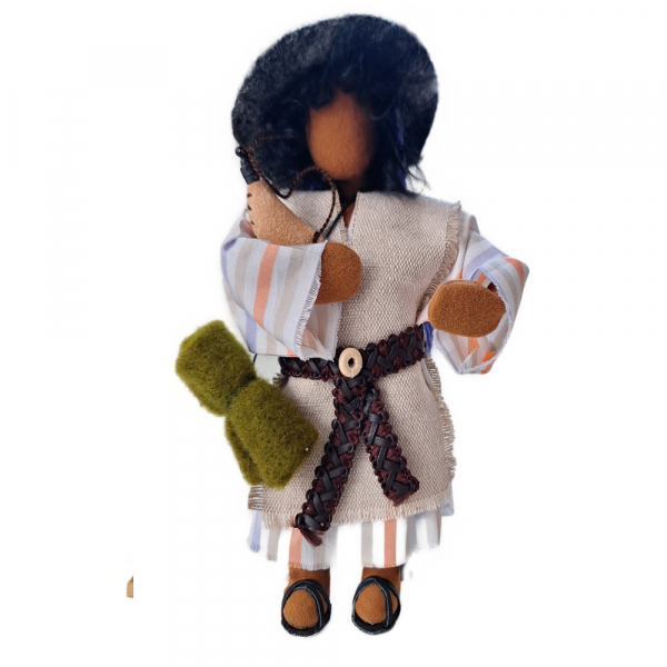 Hut handgefilzt - für Hirtenkinder und Jugendliche