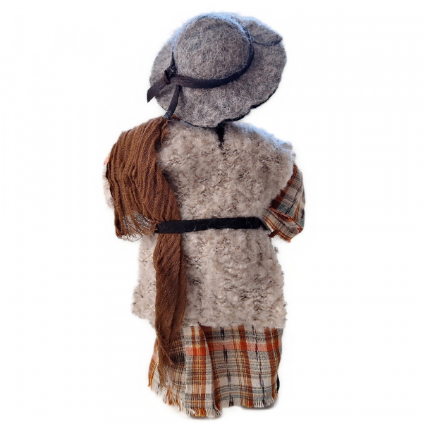 Hut handgefilzt - für Hirtenkinder und Jugendliche