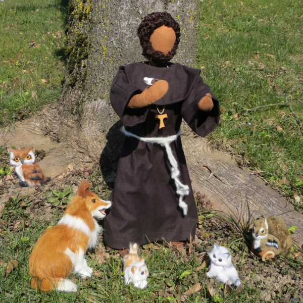 Heiliger Franziskus Statue