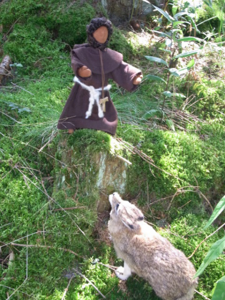 Wolf - für 50cm Figuren
