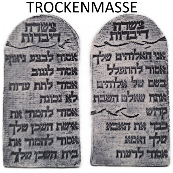 Gebotstafeln - Die 10 Gebote - Moses