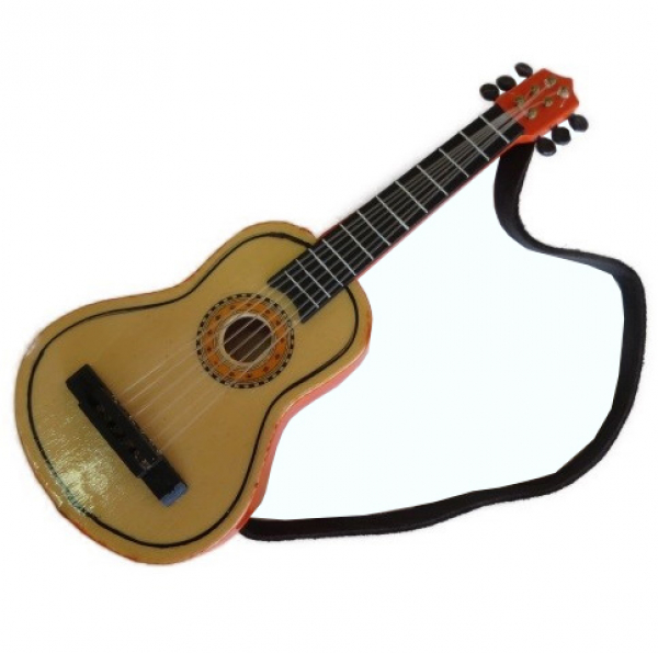 Musikinstrument für Puppe, Gitarre mini, Instrument mini, Musikinstrumente mini, Miniaturgitarre