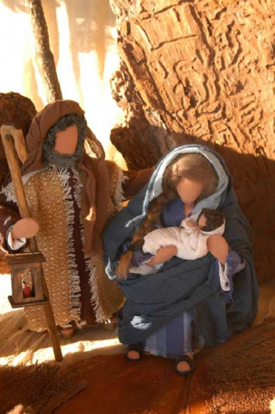 Maria mit Jesuskind Erzählfigur