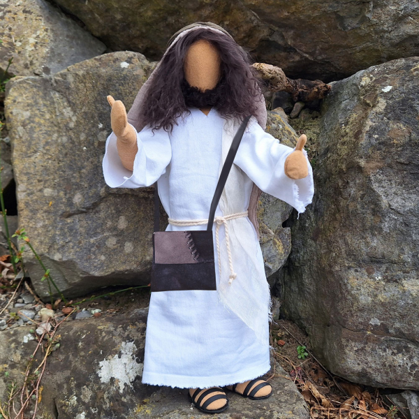 Ledertasche - für Jesus oder Hirten 50cm