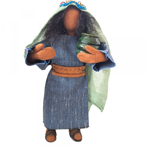 Jugendliches Mädchen 25cm - Einzelstück - mit Daumen